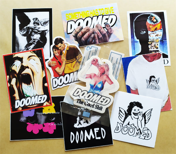 Doomed Brand BMX Stickers and Air Fresheners just added!