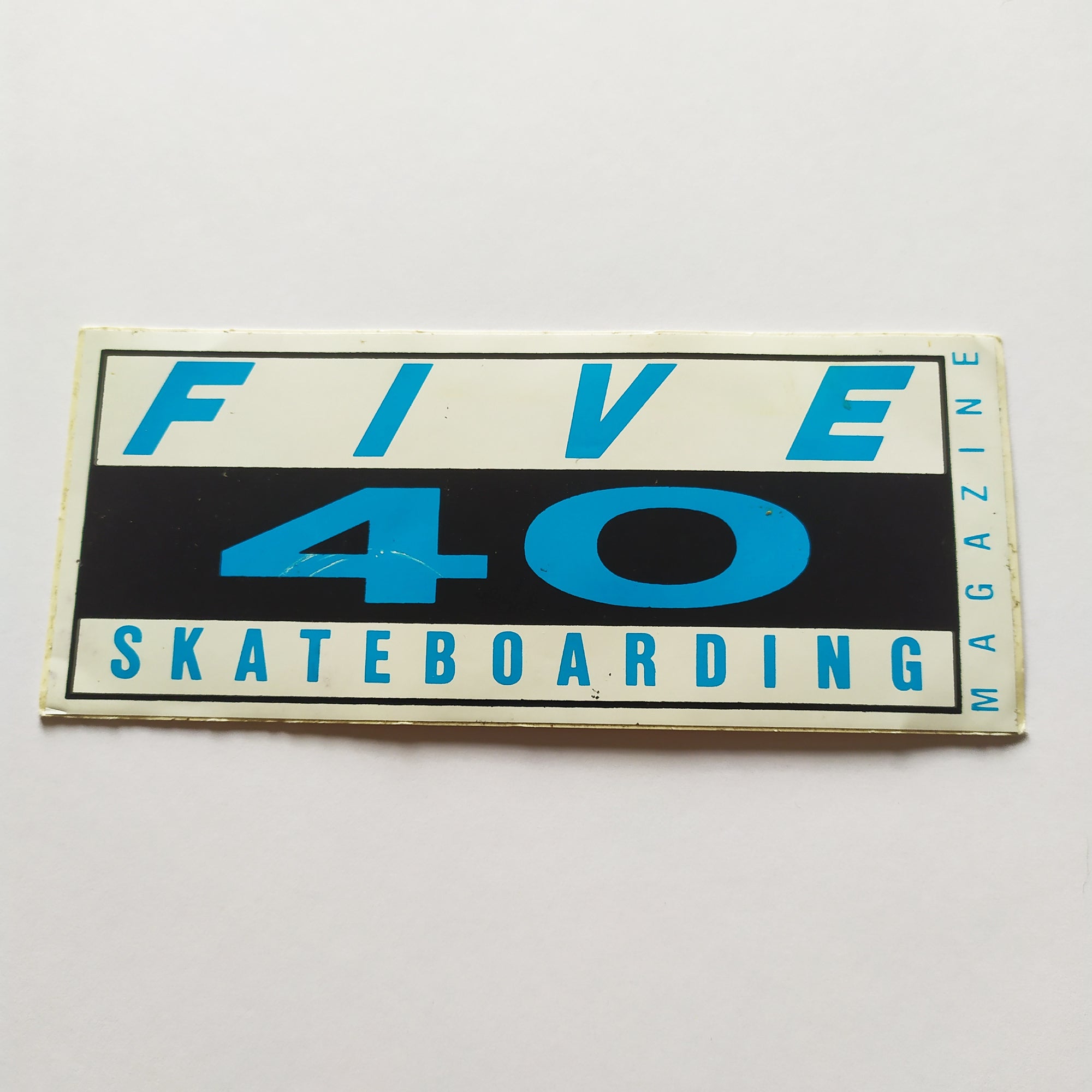 540 Skateboarding Magazine Sticker - SkateboardStickers.com