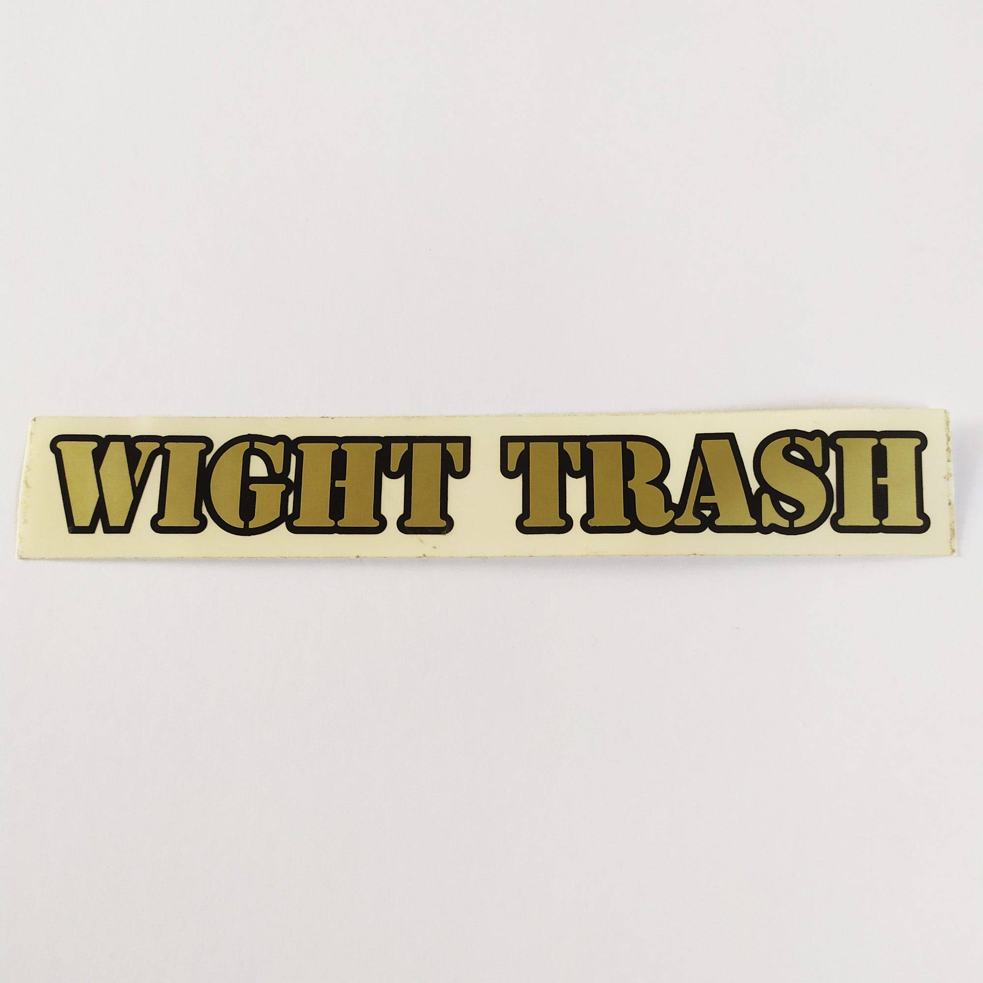 Wight Trash Skateboards Sticker - SkateboardStickers.com