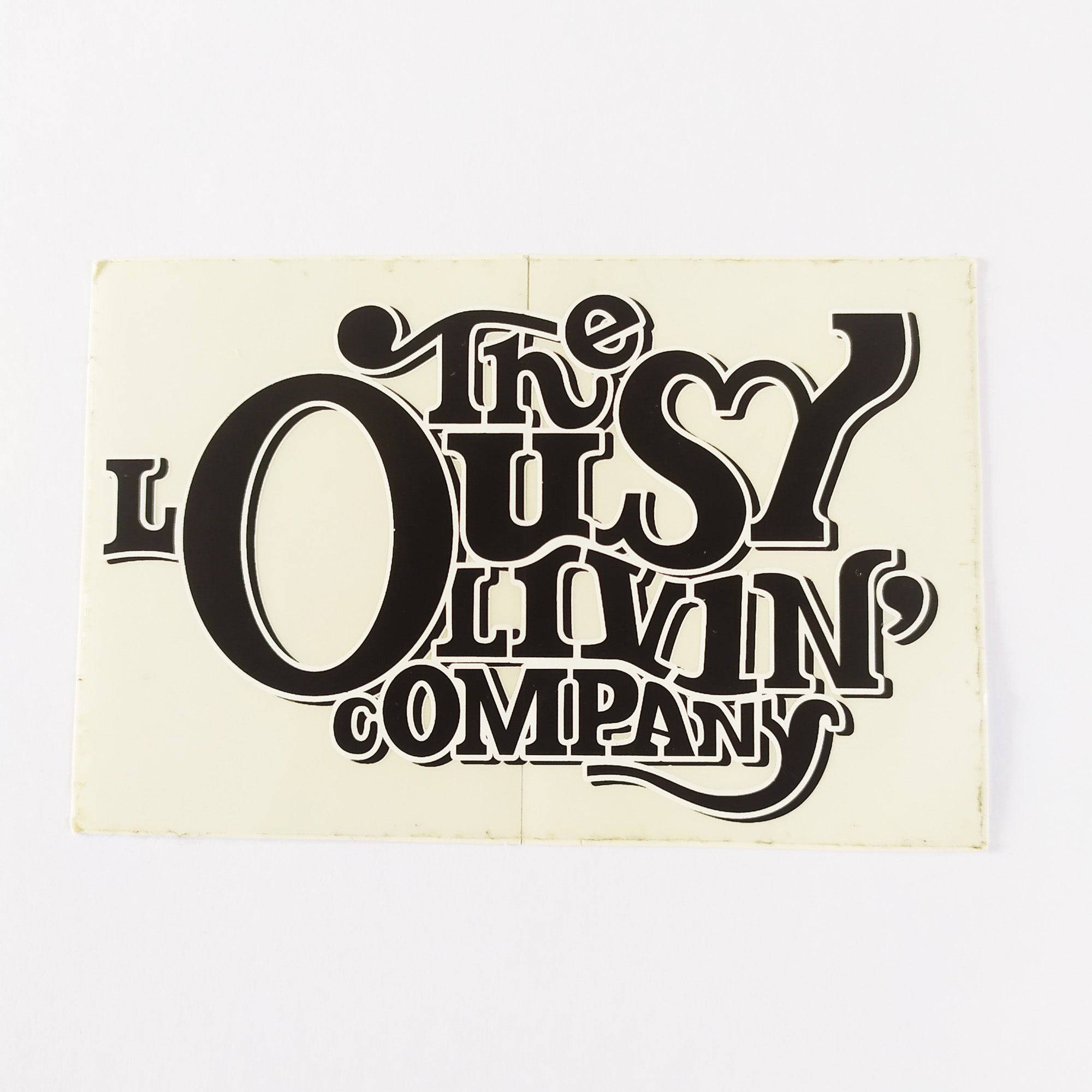 The Lousy Living Company Skate Sticker - SkateboardStickers.com