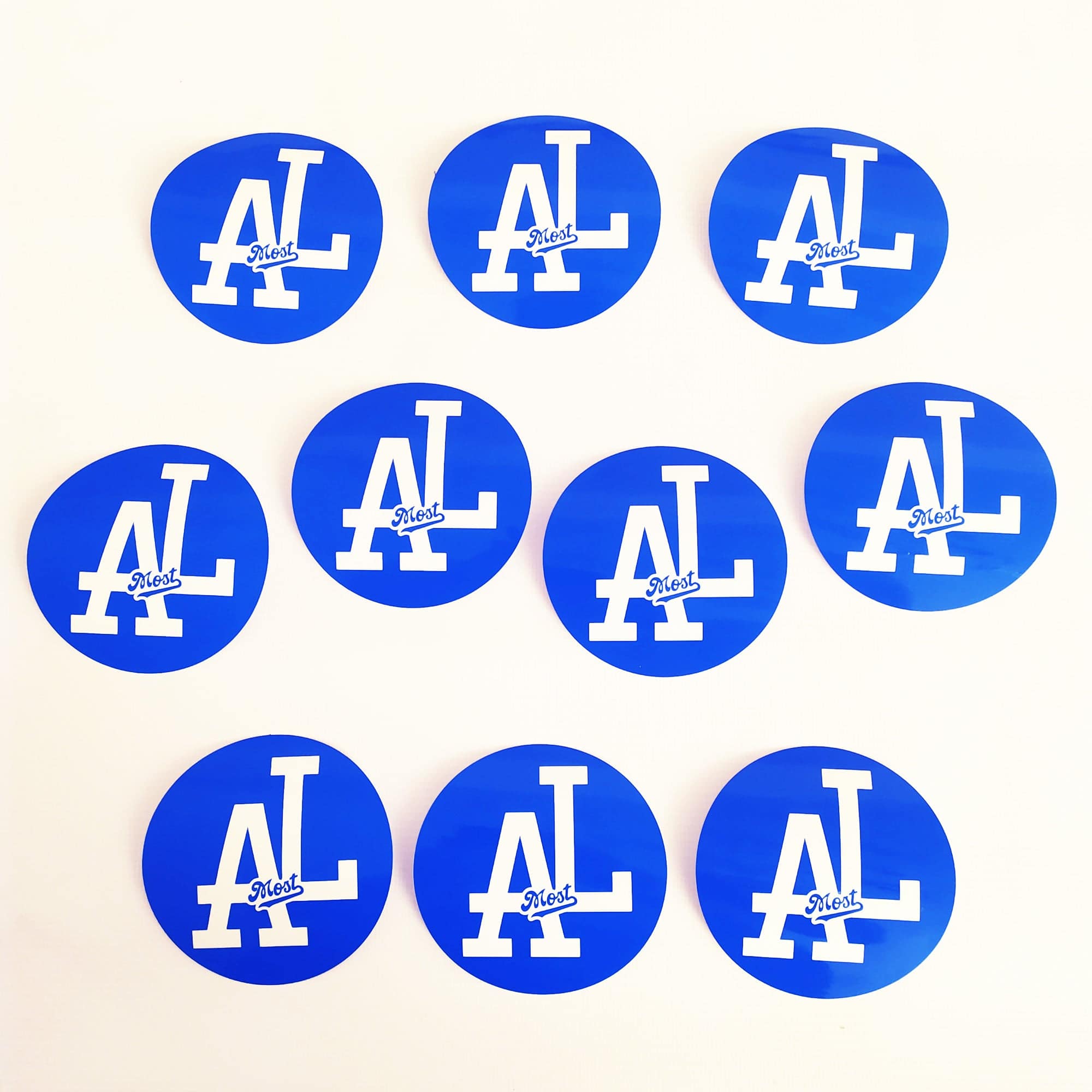 Almost Skateboards "AL Most" Sticker Pack Bundle - SkateboardStickers.com
