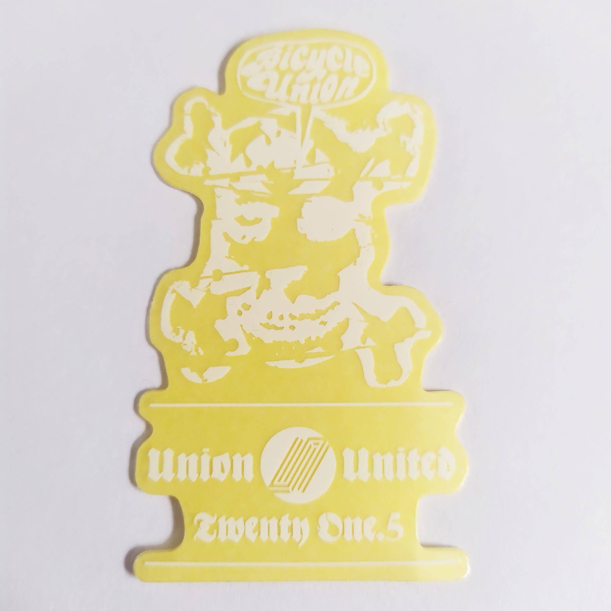 Bicycle Union Prime Mover BMX Sticker - SkateboardStickers.com