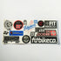 Fit Bike Co. BMX Sticker / Decal Sheet 2022 - 15 Stickers - SkateboardStickers.com