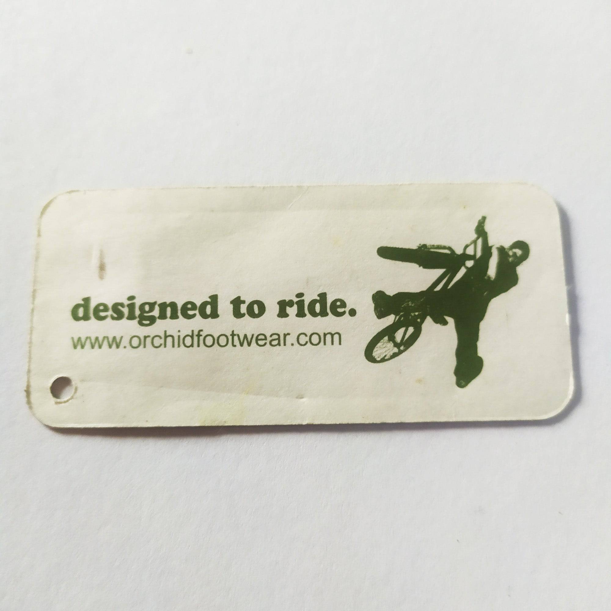 Orchid Footwear BMX Sticker - SkateboardStickers.com