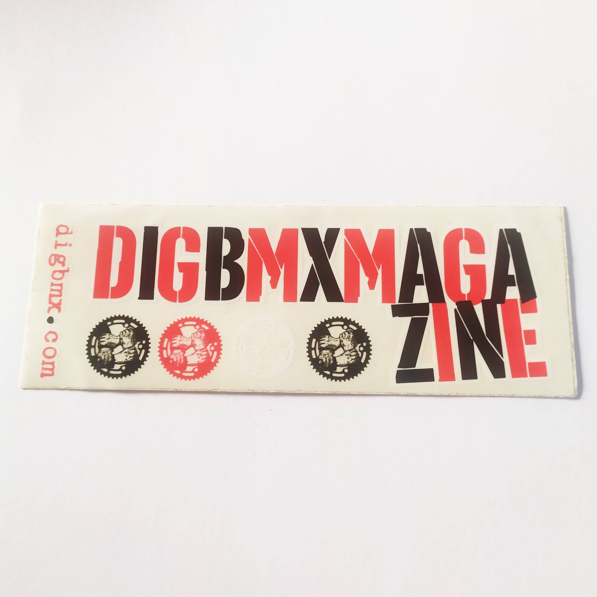 Dig BMX Sticker - SkateboardStickers.com