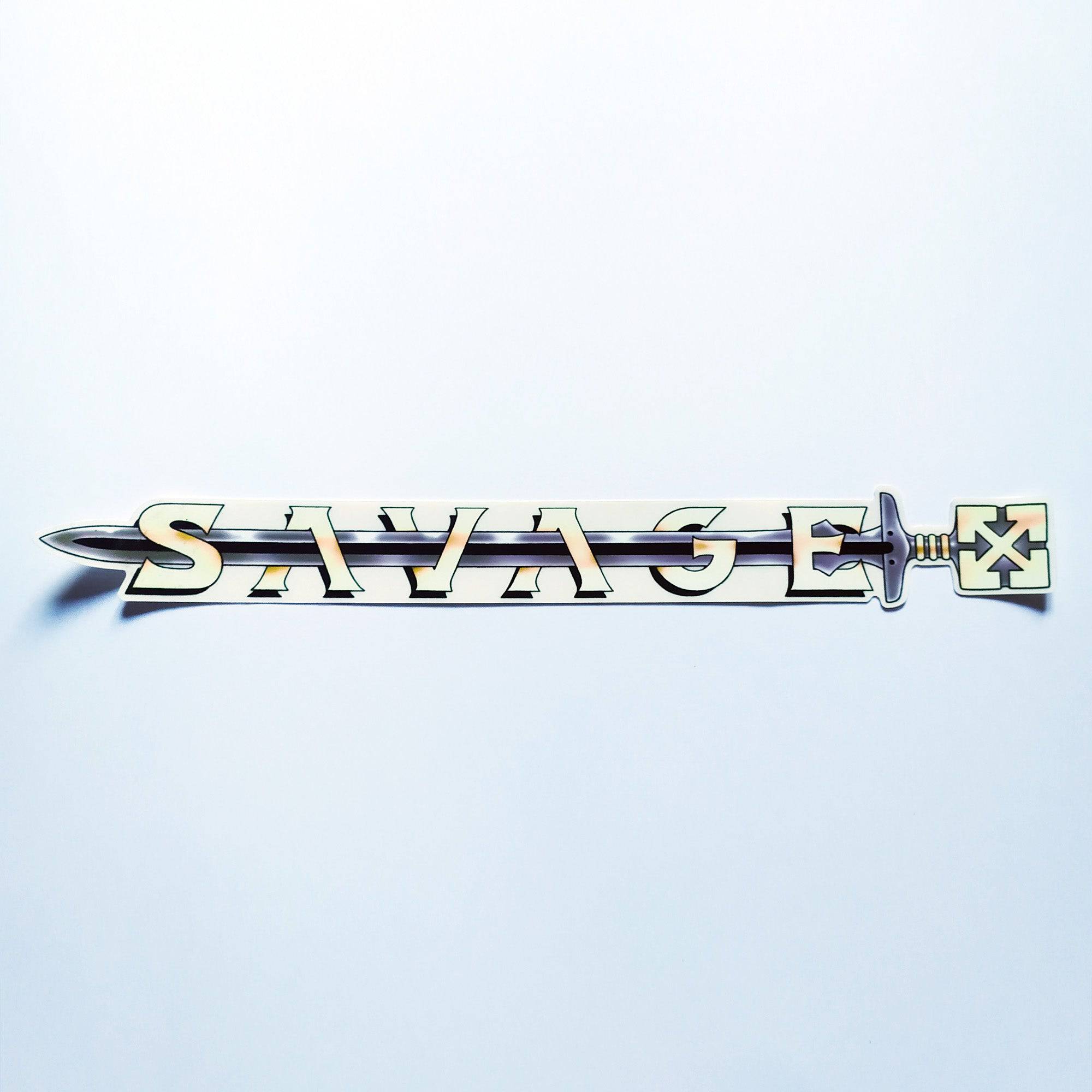 Fit Bike Co. Savage BMX Sticker / Decal - SkateboardStickers.com