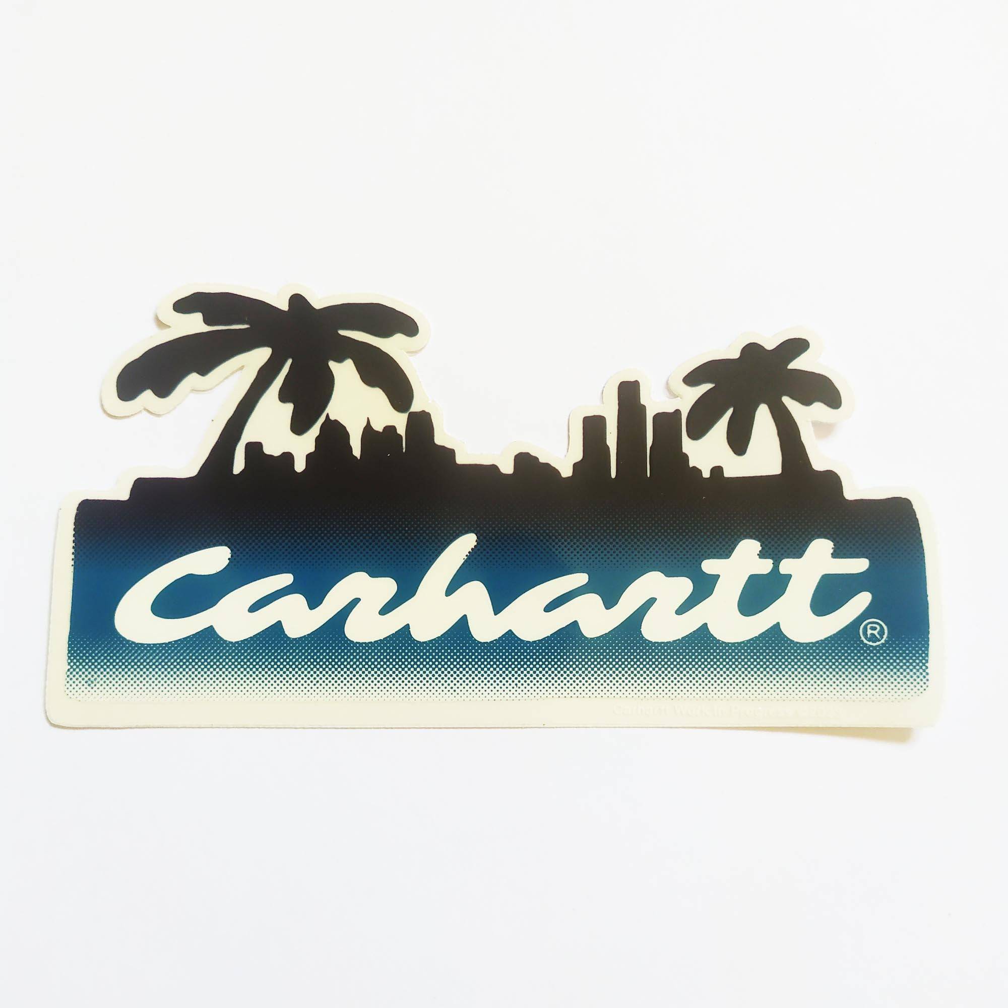 Carhartt Work in Progress Skate Sticker - Palms - SkateboardStickers.com