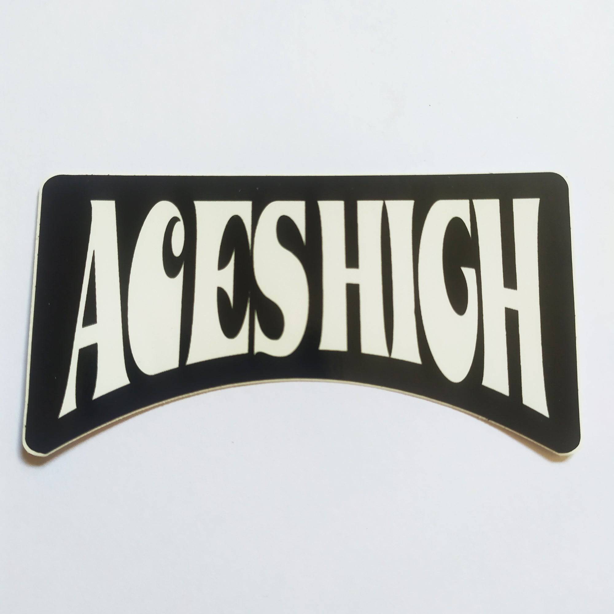 Carhartt Work in Progress Skate Sticker - Aces High - SkateboardStickers.com