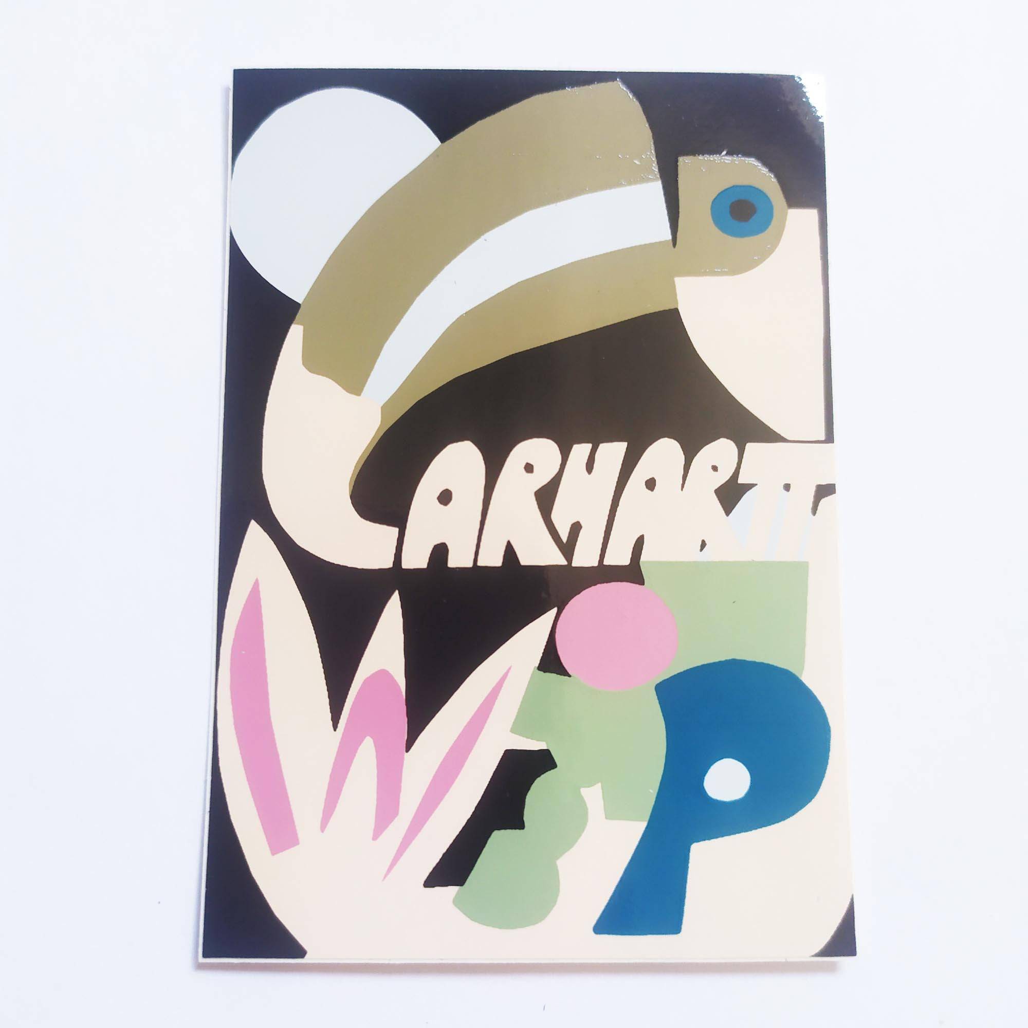 Carhartt Work in Progress Skate Sticker - WIP - SkateboardStickers.com