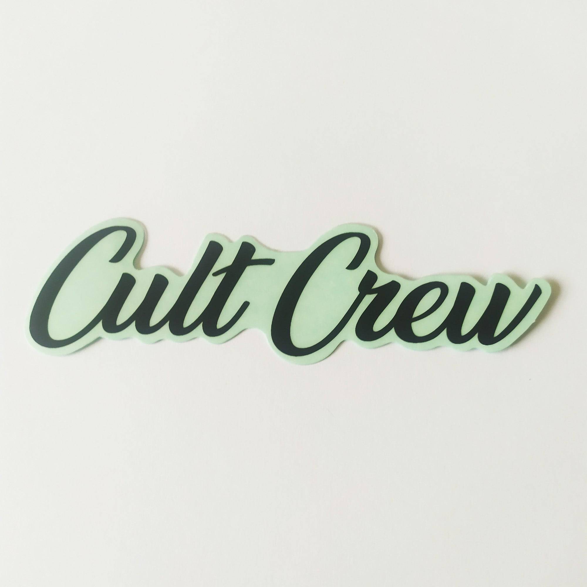 Cult Bikes BMX Sticker - Black - SkateboardStickers.com