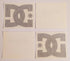 DC Shoe Co. RUB-ON Decals Bundle - SkateboardStickers.com