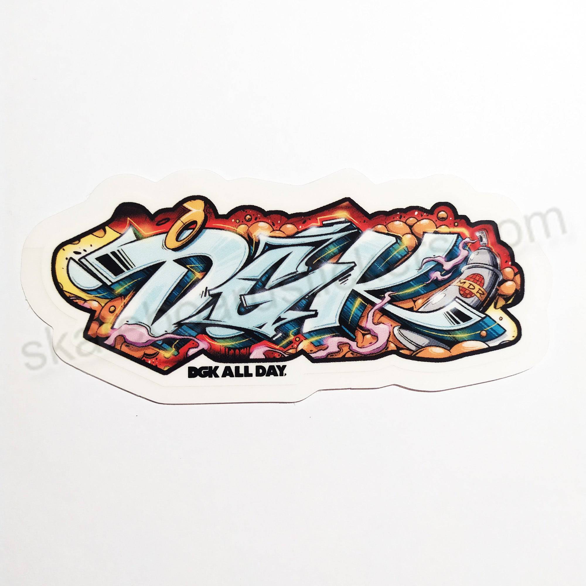 DGK "Bomb" Skateboard Sticker - SkateboardStickers.com