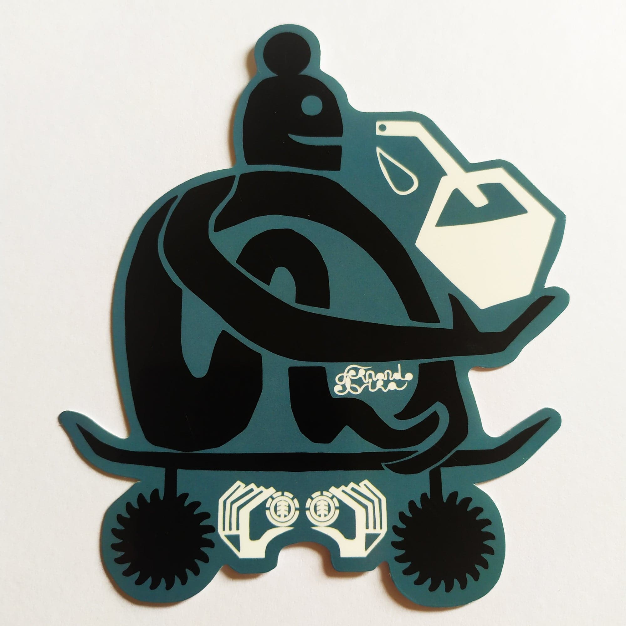 Element Skateboards Sticker - SkateboardStickers.com