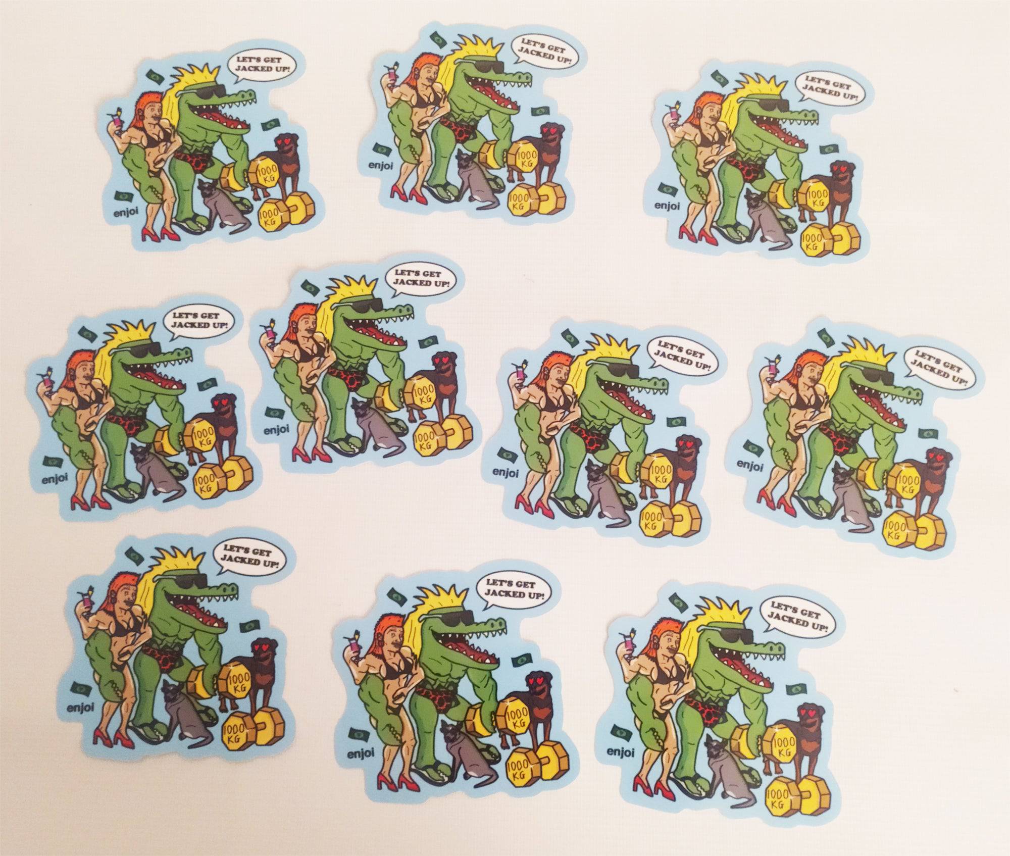 Enjoi Skateboards Sticker Pack Bundle - SkateboardStickers.com