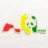Enjoi Skateboard Sticker - Rasta Panda - SkateboardStickers.com