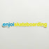 Enjoi Skateboard Sticker - Enjoi Skateboarding - SkateboardStickers.com