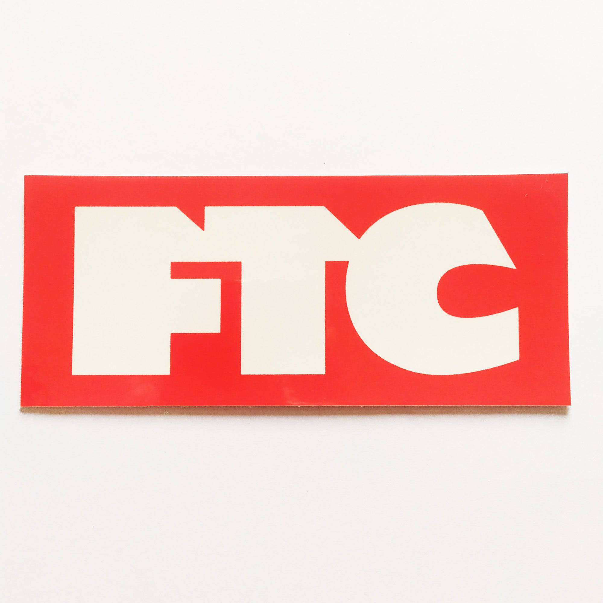 FTC Skateboarding Sticker - SkateboardStickers.com
