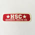 Hangars Skate Co. Skateboard Sticker - SkateboardStickers.com