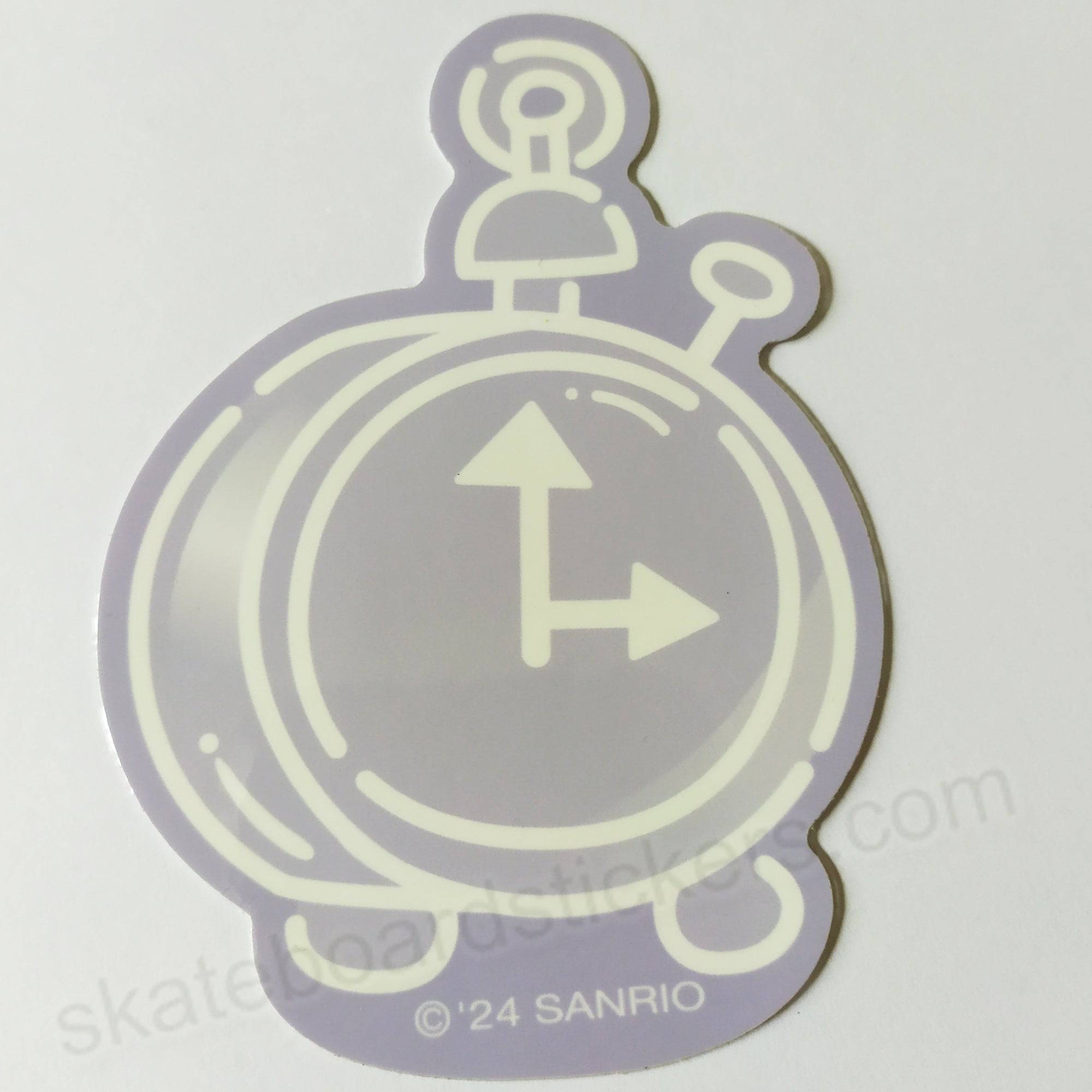 Hello Kitty 50th Anniversary - A Girl Skateboards X Sanrio Collaboration Skate Sticker - SkateboardStickers.com