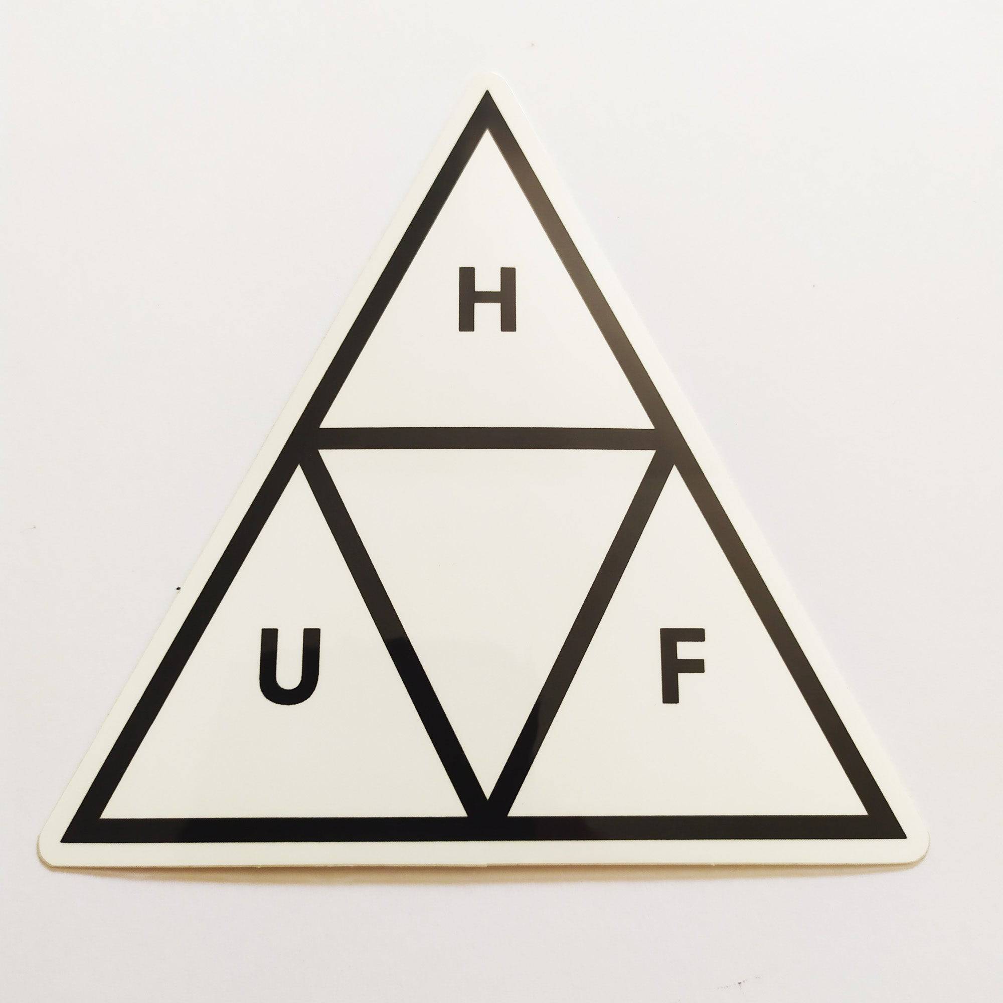 HUF "Triangle" Skate Sticker - SkateboardStickers.com