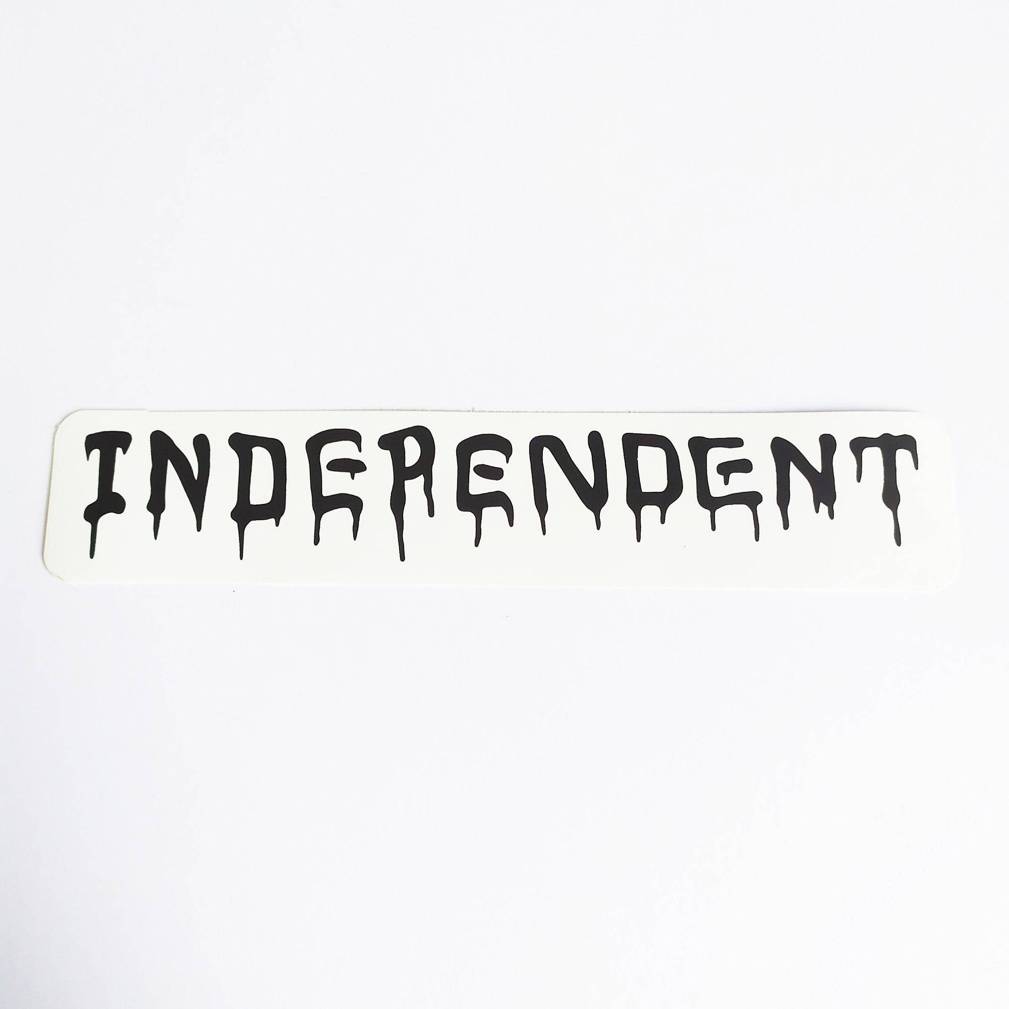 Independent Trucks Skateboard Sticker Vandal White - SkateboardStickers.com
