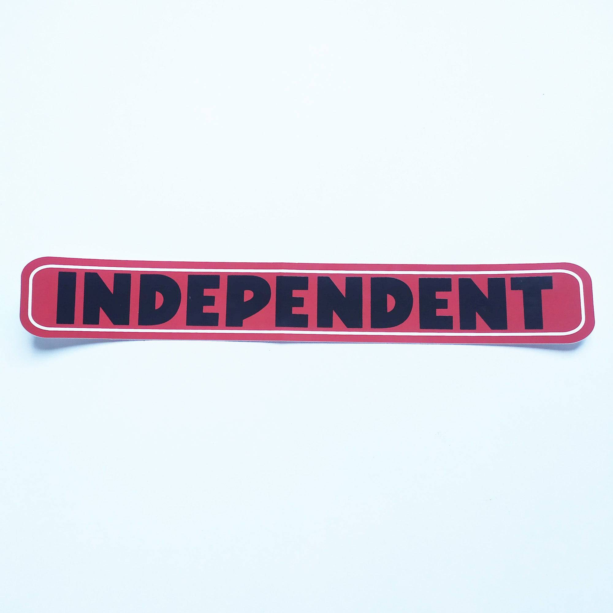 Independent Trucks Skateboard Bar Red - SkateboardStickers.com