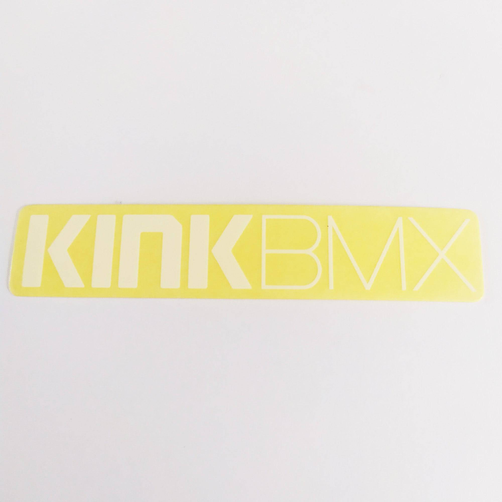 Kink BMX Sticker - 22 cm x 4.5 cm approx - SkateboardStickers.com