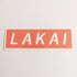 Lakai Skate Shoes Sticker - SkateboardStickers.com