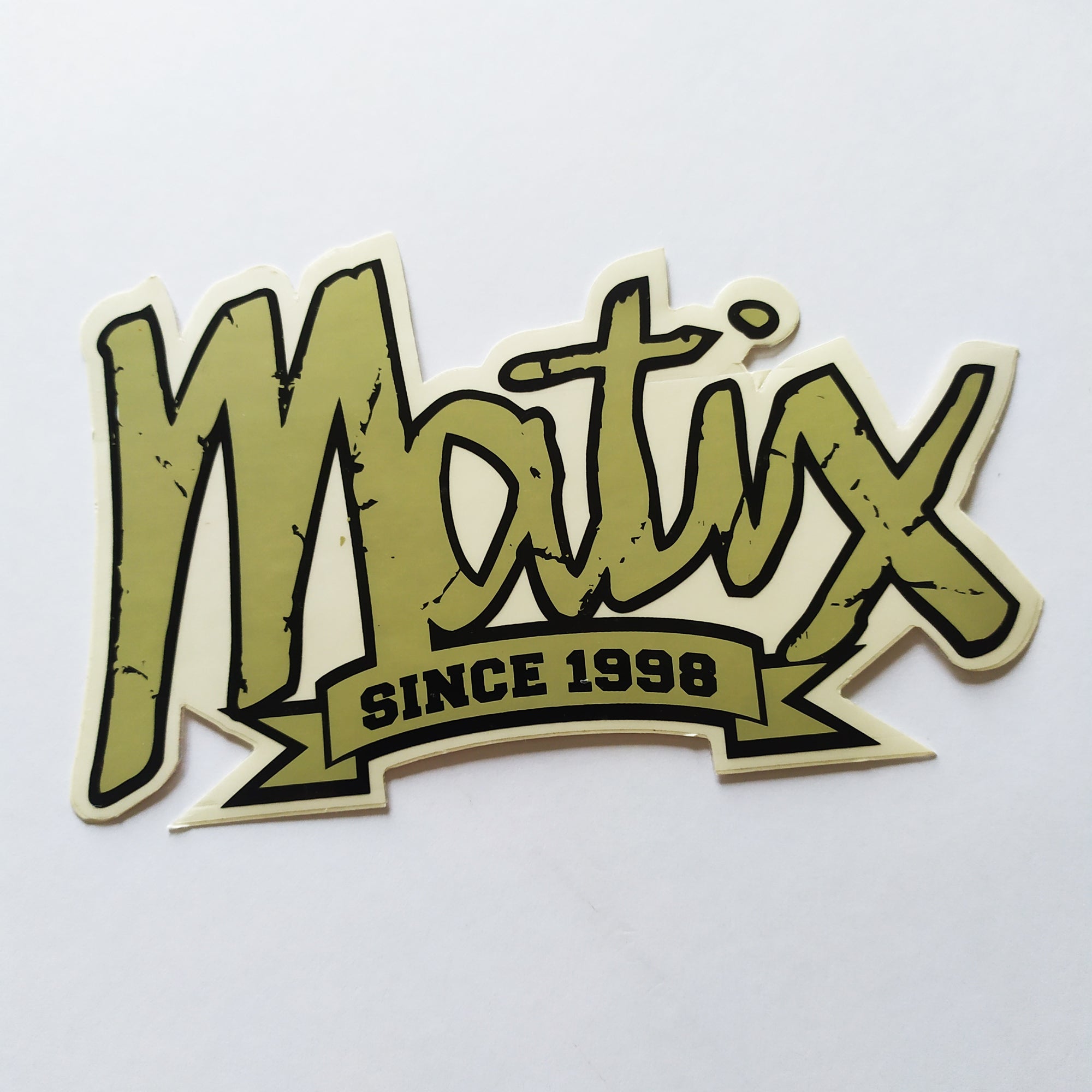 Matix Clothing Skateboard Sticker - SkateboardStickers.com