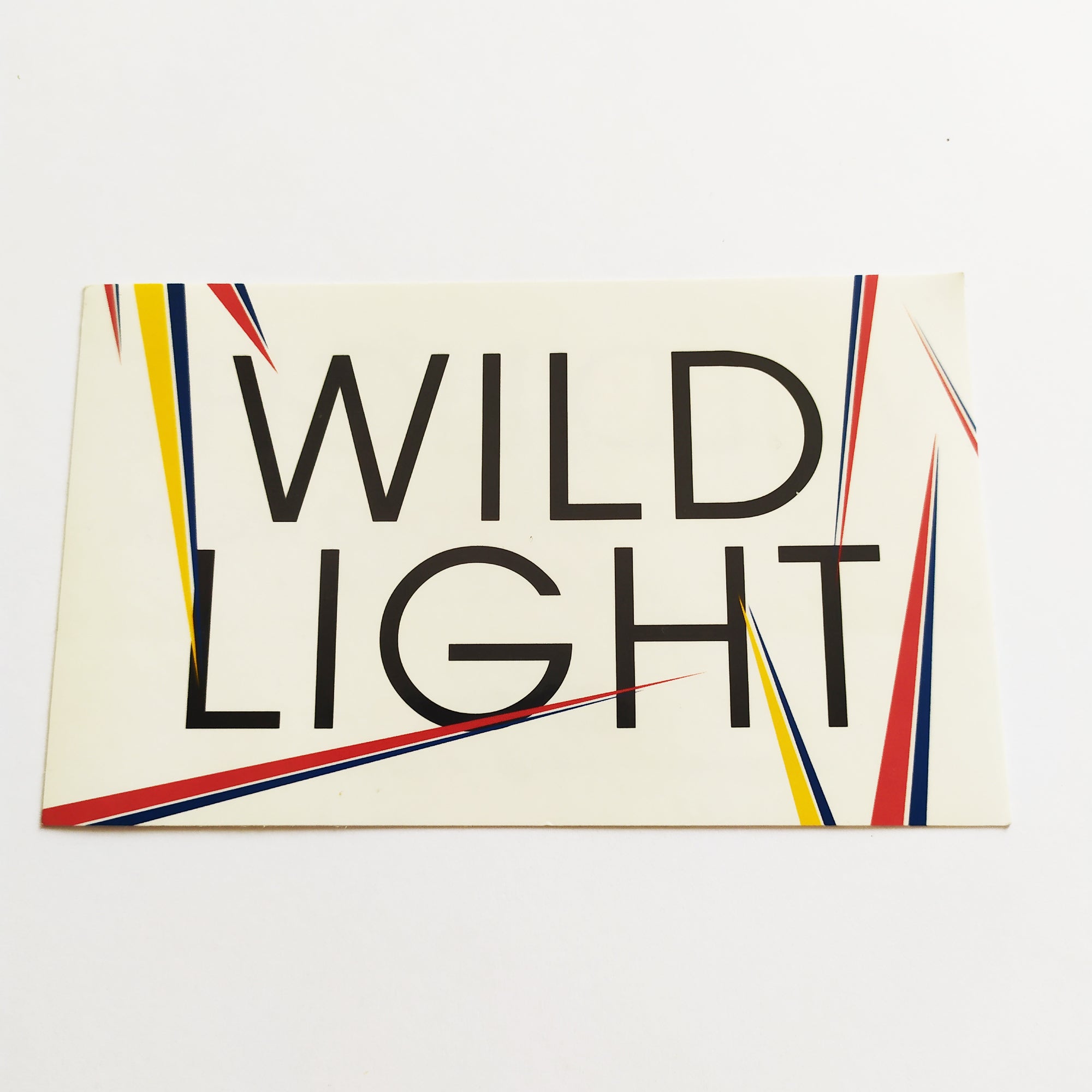 Wild Light - Adult Nights Music Sticker - SkateboardStickers.com