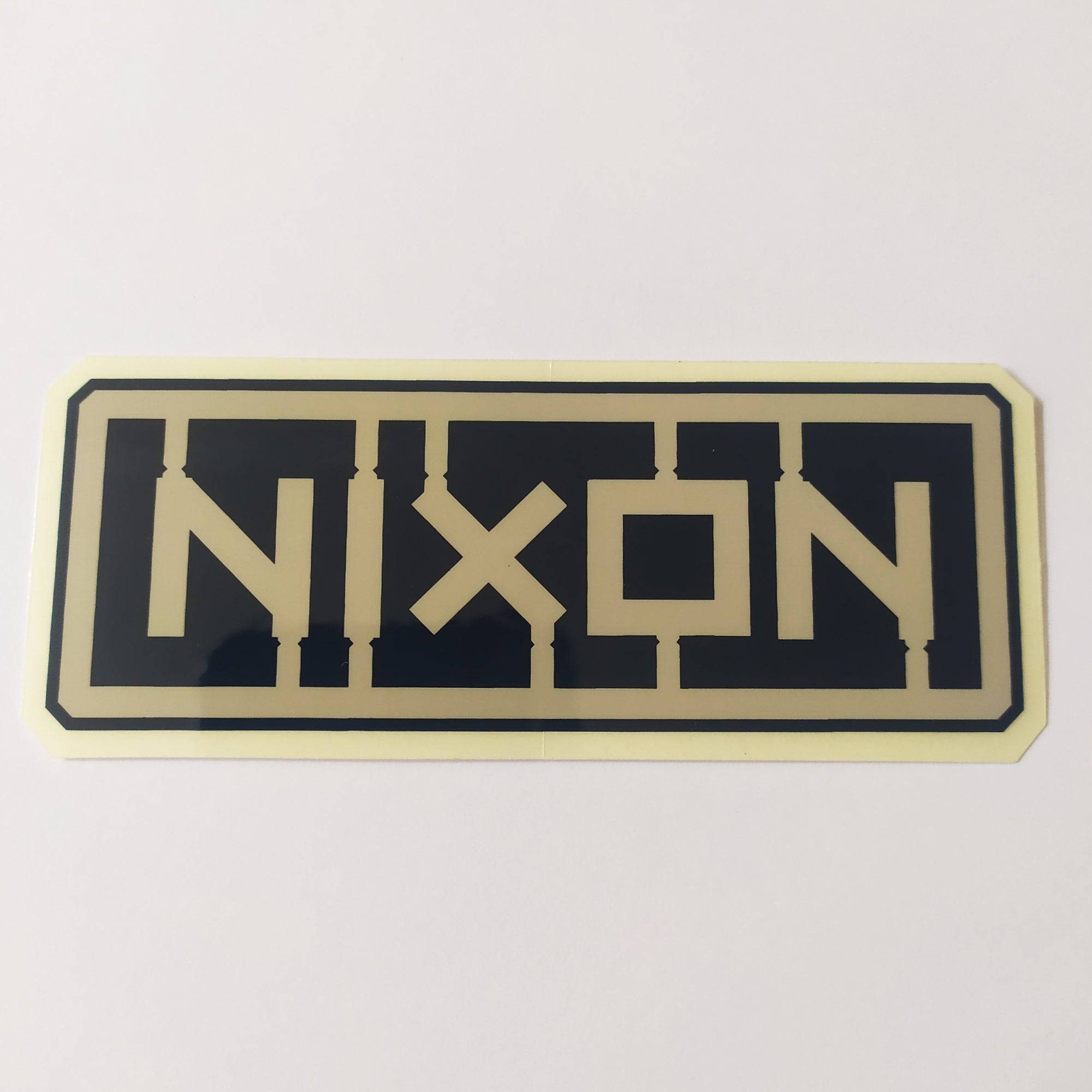 Nixon Old Skate Sticker - SkateboardStickers.com