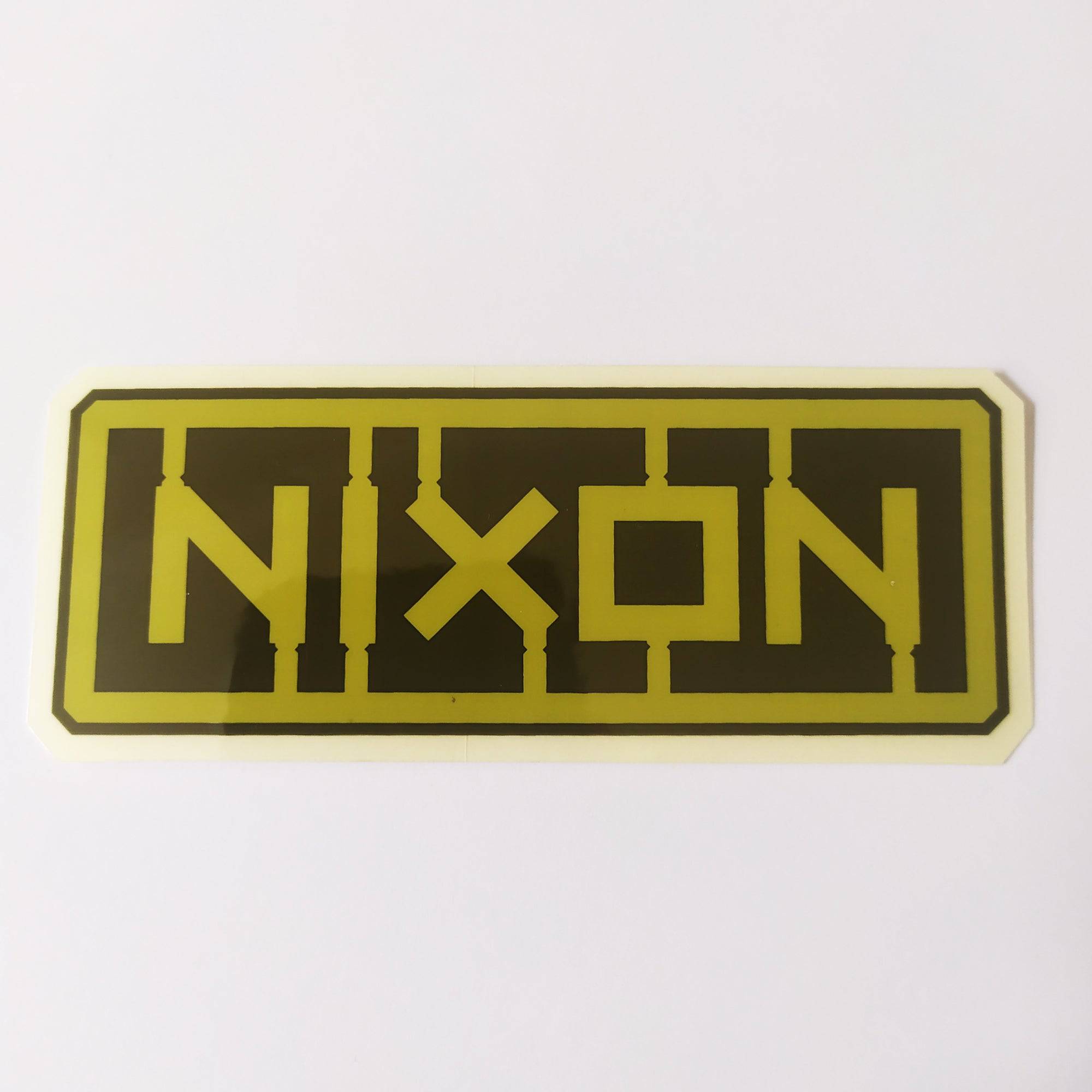 Nixon Old Skate Sticker - SkateboardStickers.com