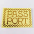 Pass~Port Sticker - Invasive Logo Gold - SkateboardStickers.com