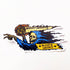Razortailed Stickers set of 4, including "Mike McChill" & "Blaze & Destroy" - SkateboardStickers.com