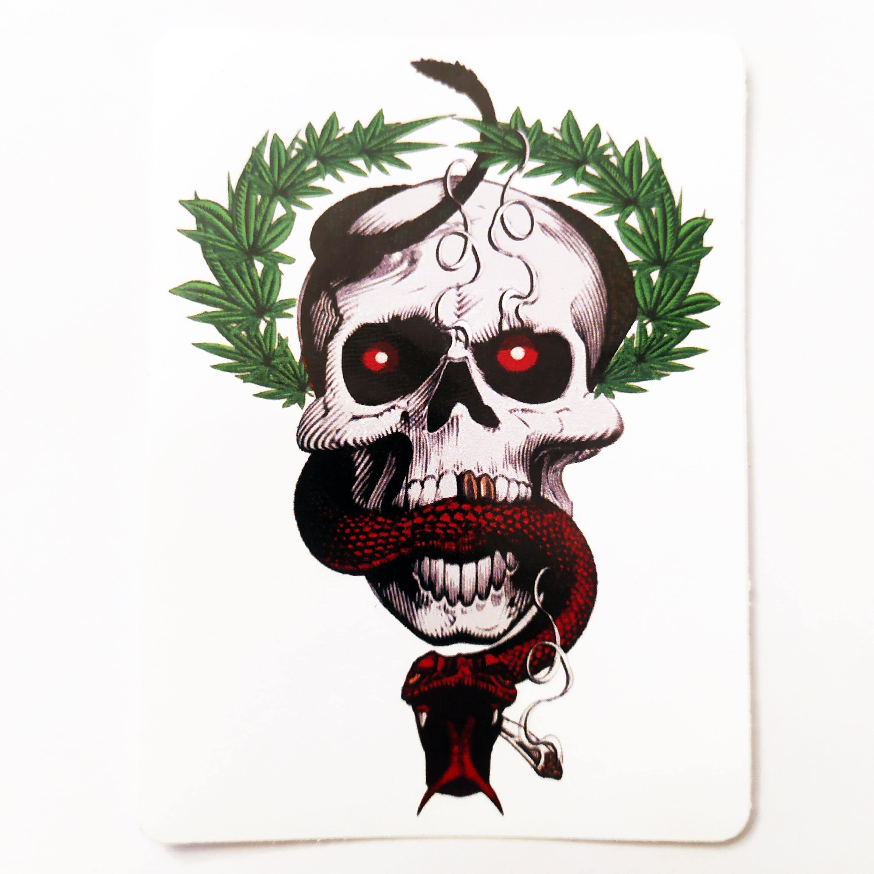 Razortailed Skateboards Sticker - "McChill" - SkateboardStickers.com