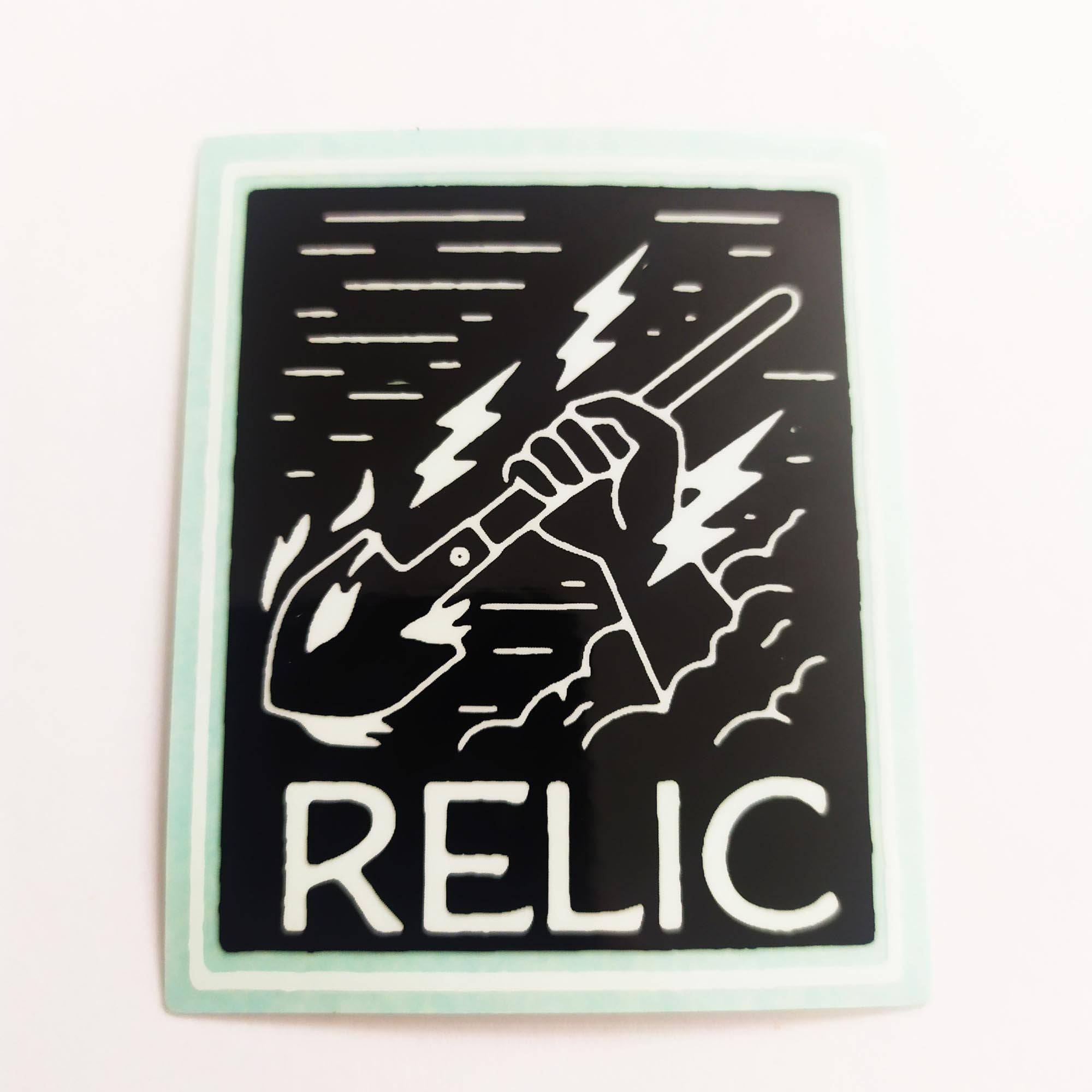 Relic BMX Sticker - SkateboardStickers.com