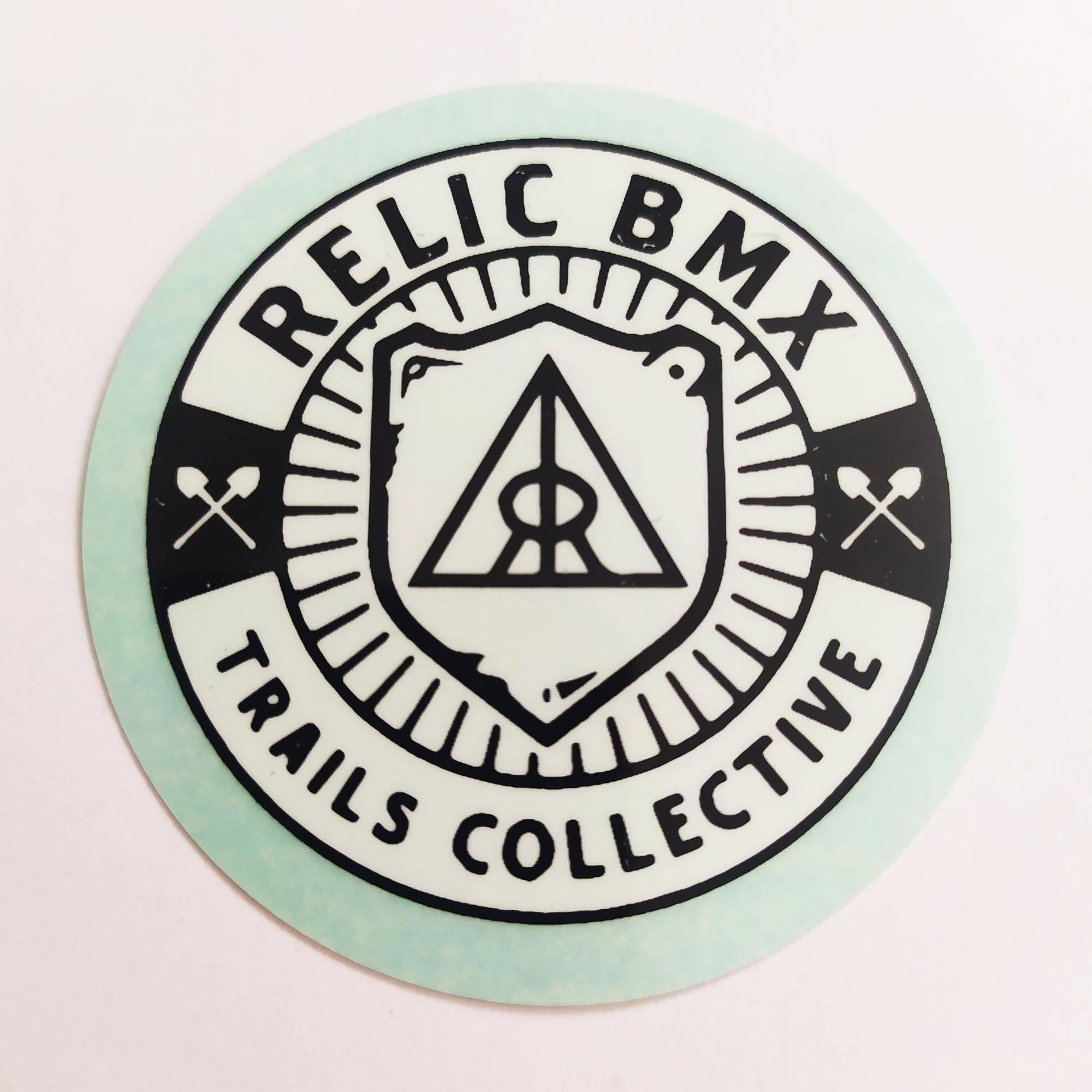 Relic BMX Sticker - SkateboardStickers.com