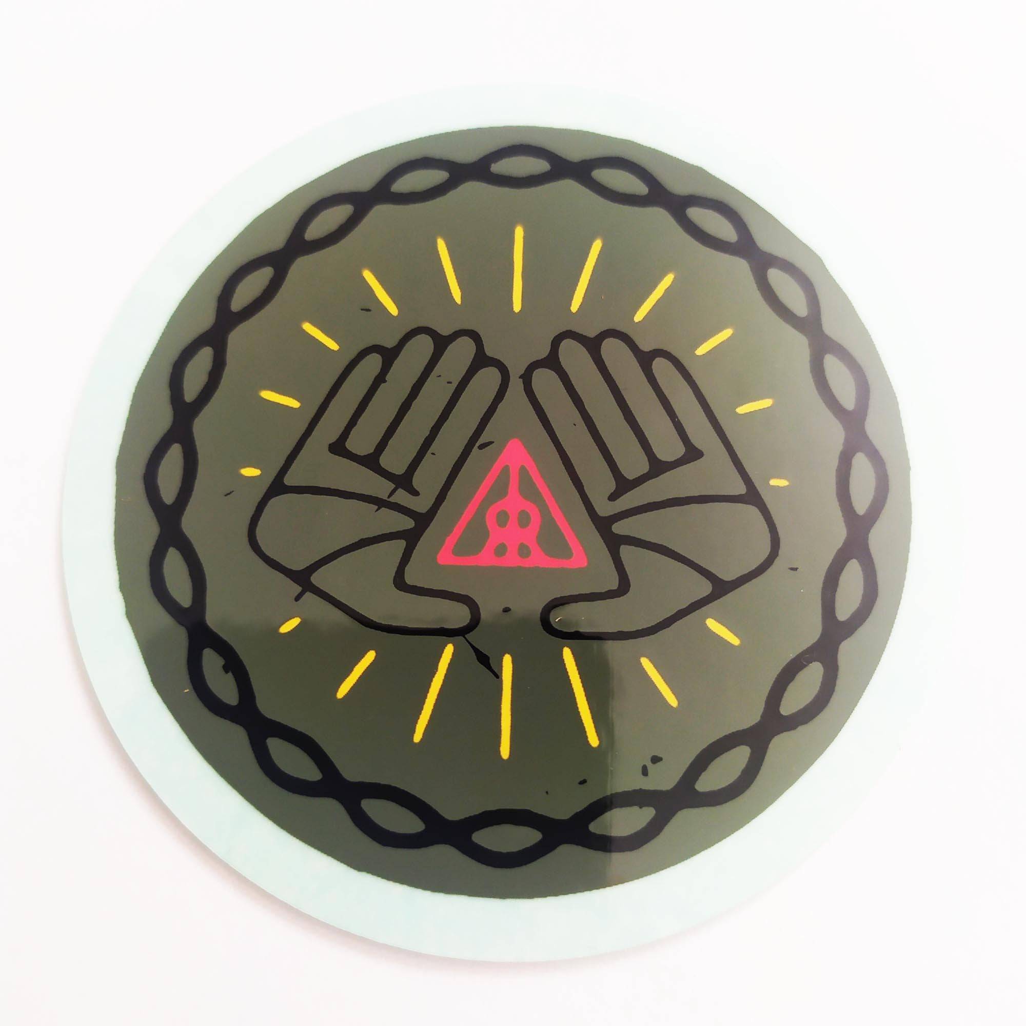 Relic BMX Sticker - SkateboardStickers.com