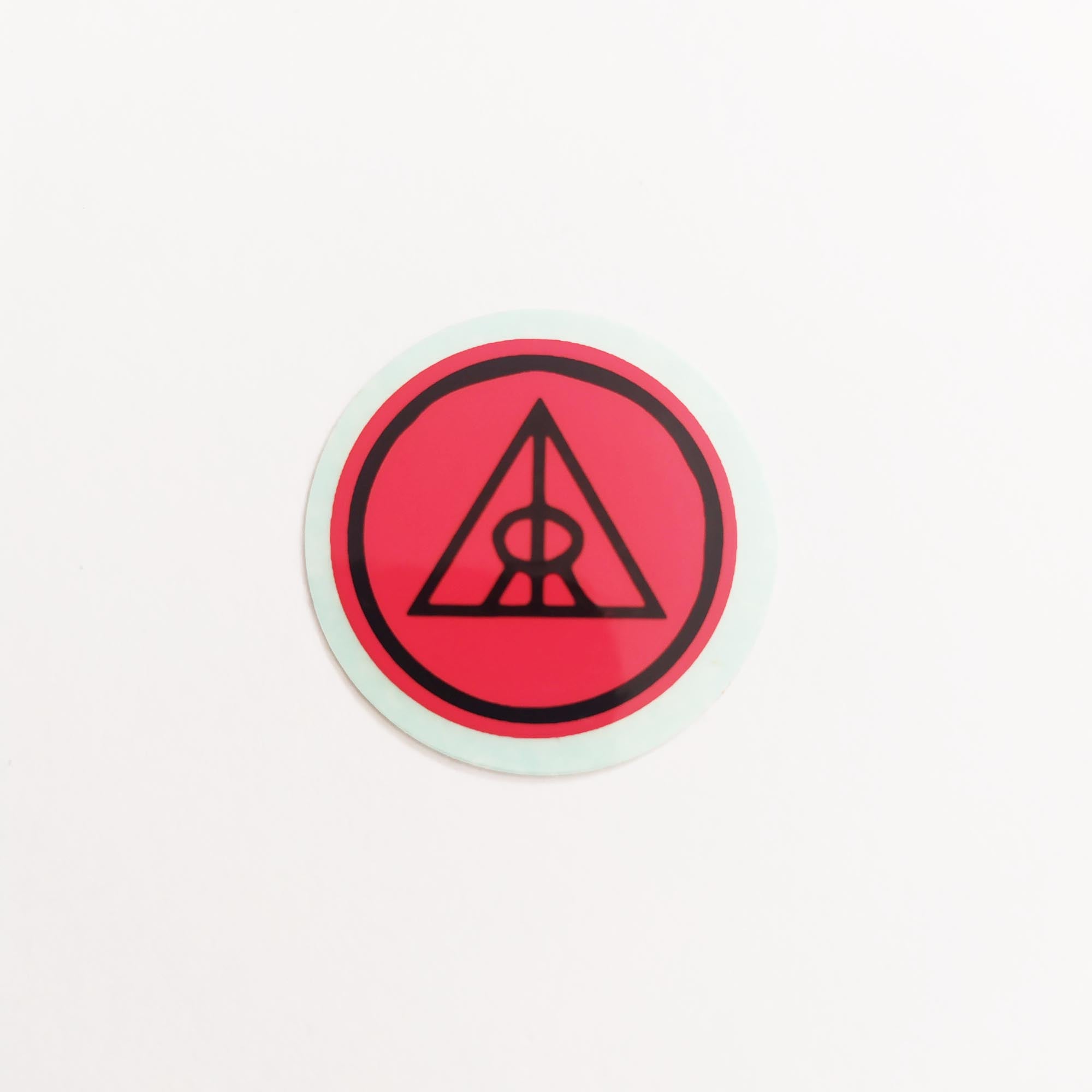 Relic BMX Sticker - Red/Black - SkateboardStickers.com