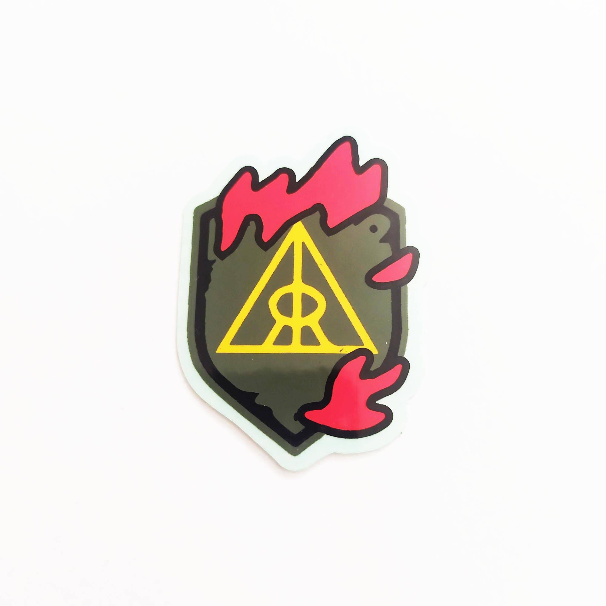 Relic BMX Sticker - SkateboardStickers.com