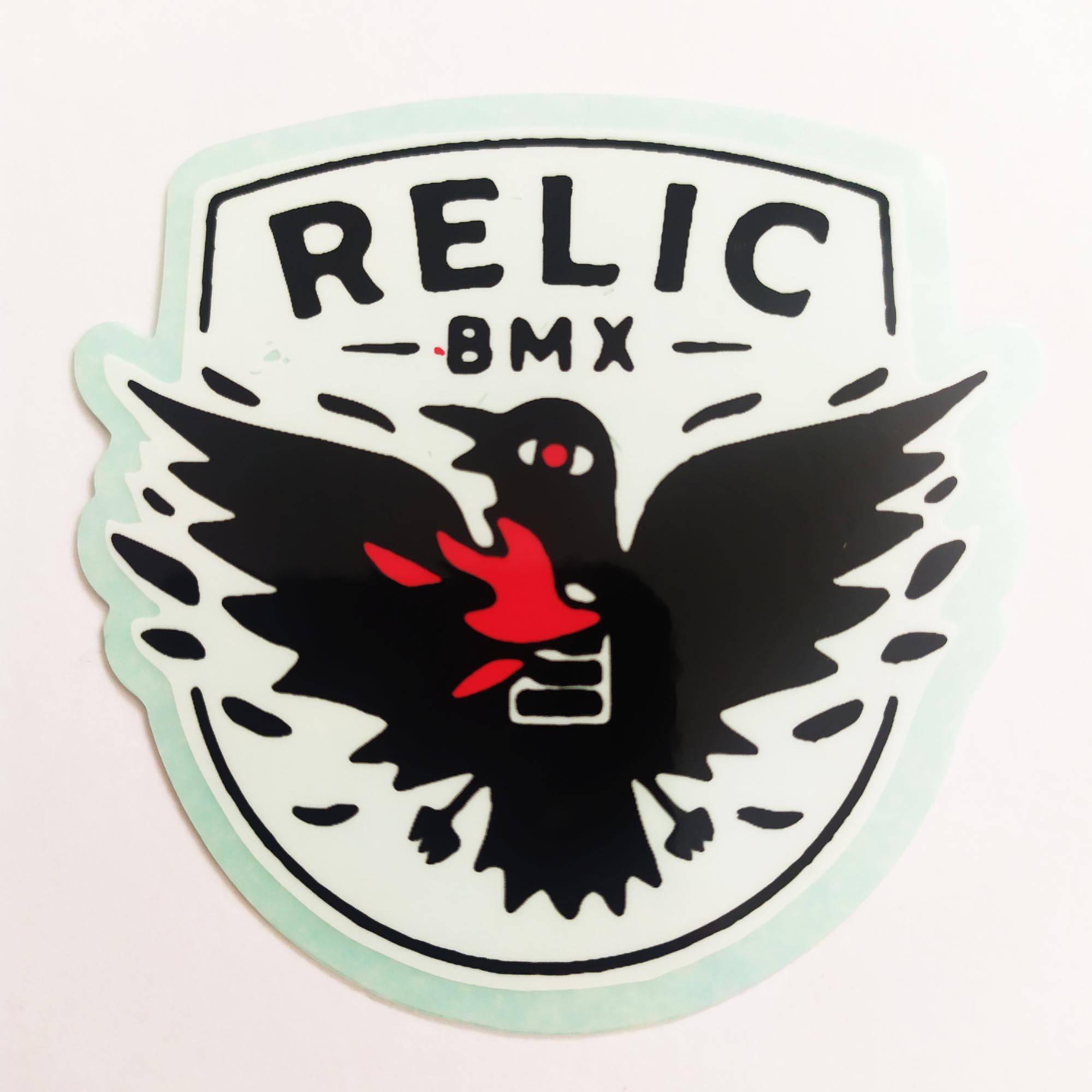 Relic BMX Sticker - SkateboardStickers.com