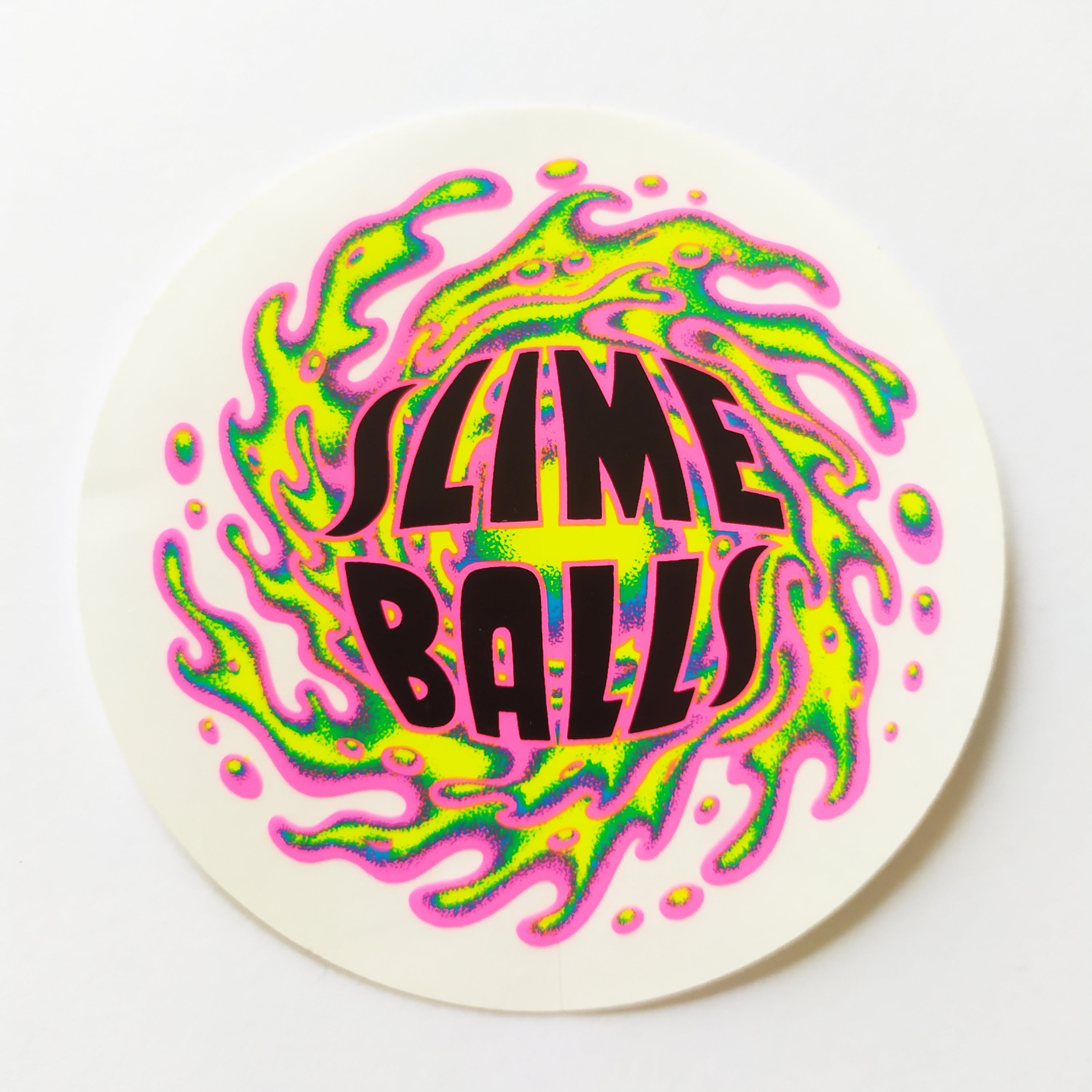 Santa Cruz - Slime Balls Skateboard Sticker - SkateboardStickers.com