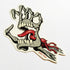 Santa Cruz - Bone Hand II Sticker - SkateboardStickers.com