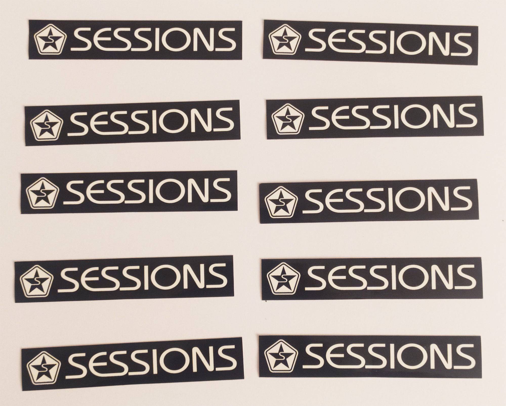 Sessions Sticker Pack Bundle - SkateboardStickers.com