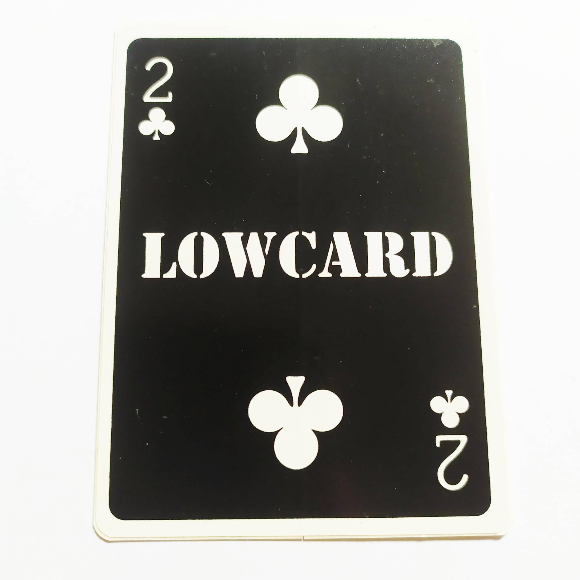 Lowcard Skate Sticker - SkateboardStickers.com