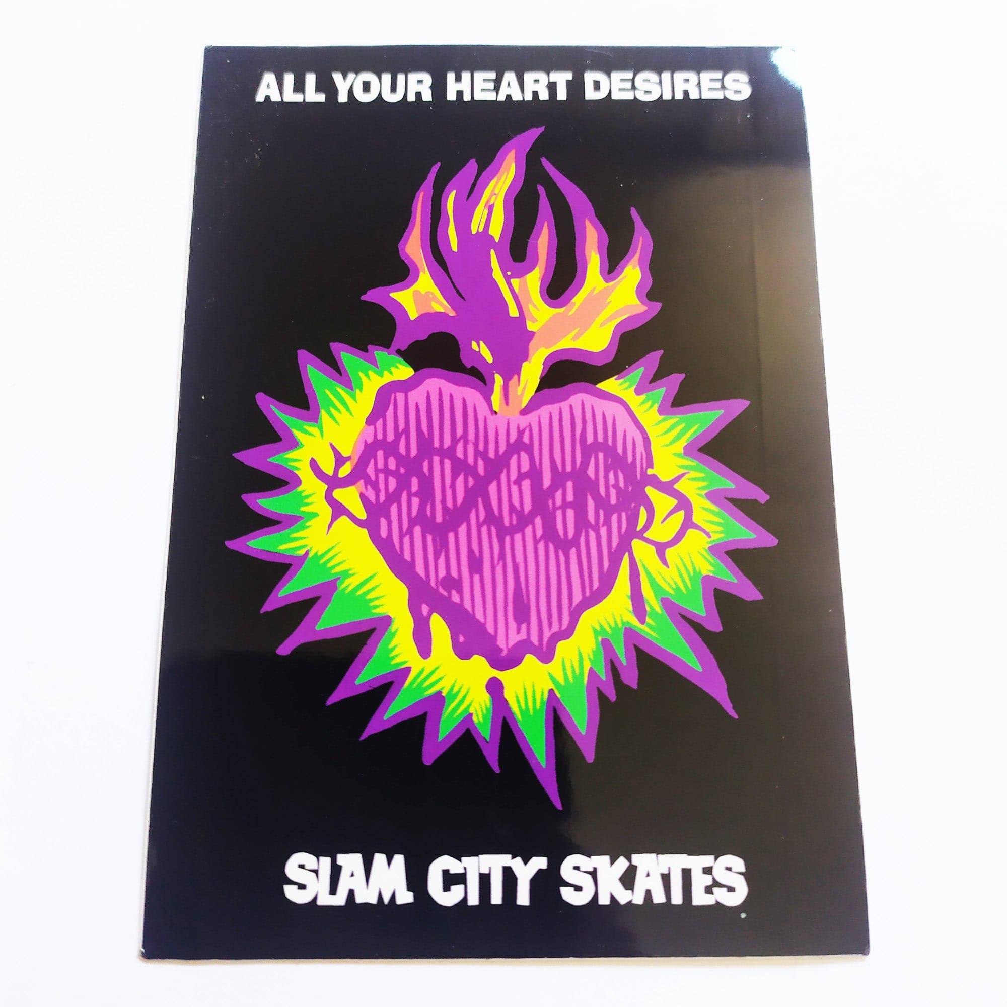 Slam City Skates x Vans Sticker - SkateboardStickers.com