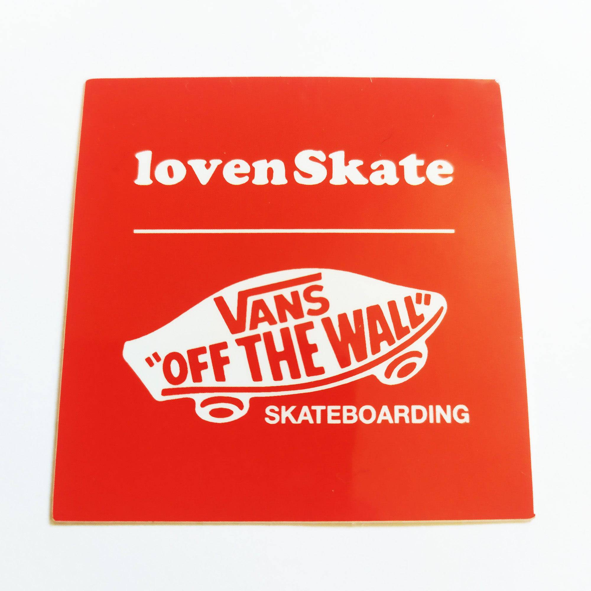Lovenskate x Vans Sticker - SkateboardStickers.com