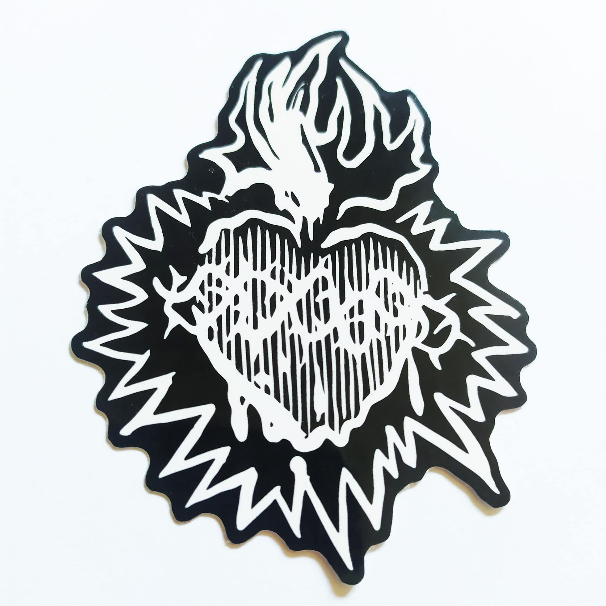 Slam City Skates x Vans Sticker - SkateboardStickers.com