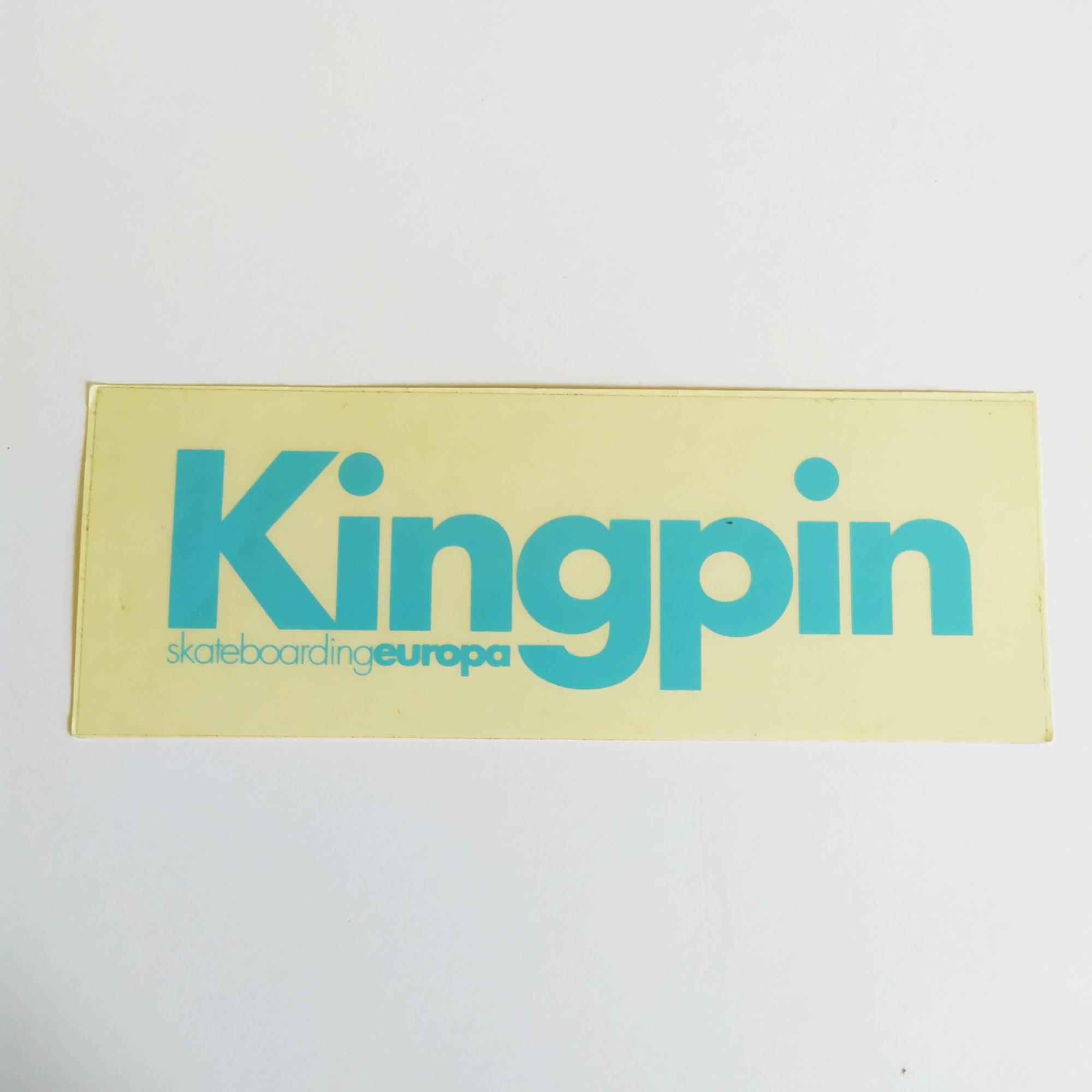 Kingpin Skateboard Magazine Skate Sticker - SkateboardStickers.com