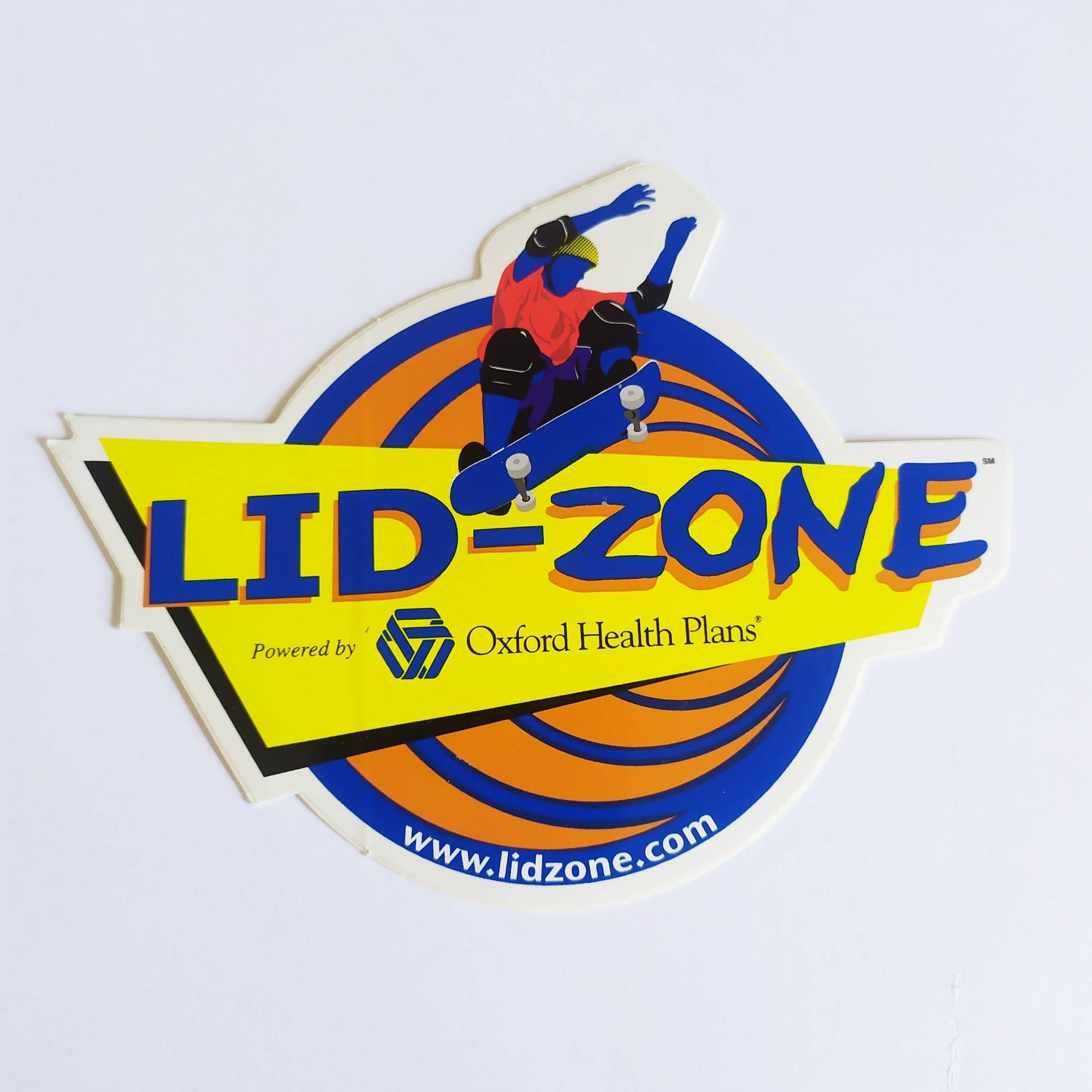 Lid Zone Skate Sticker - SkateboardStickers.com
